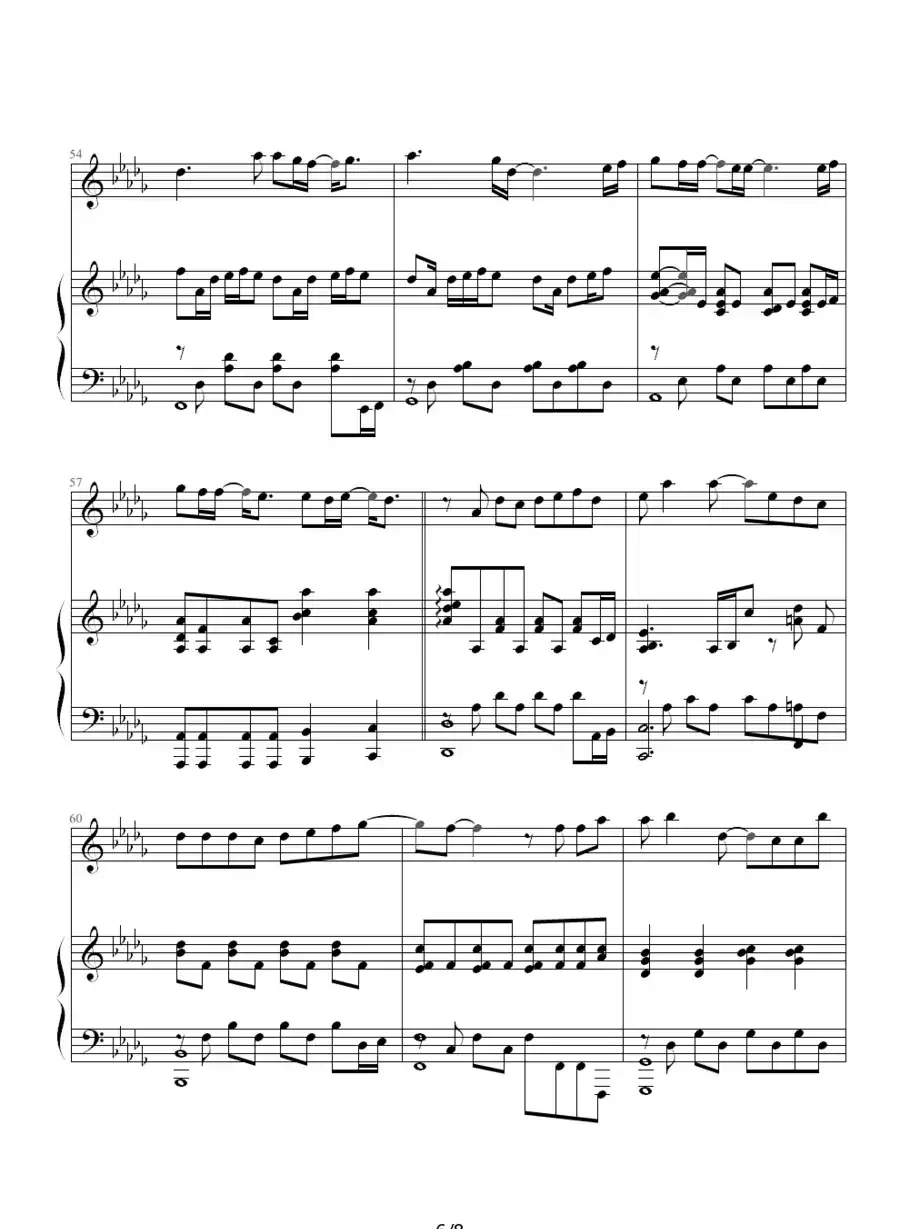 枫（伴奏谱、05895464 记谱制谱版）