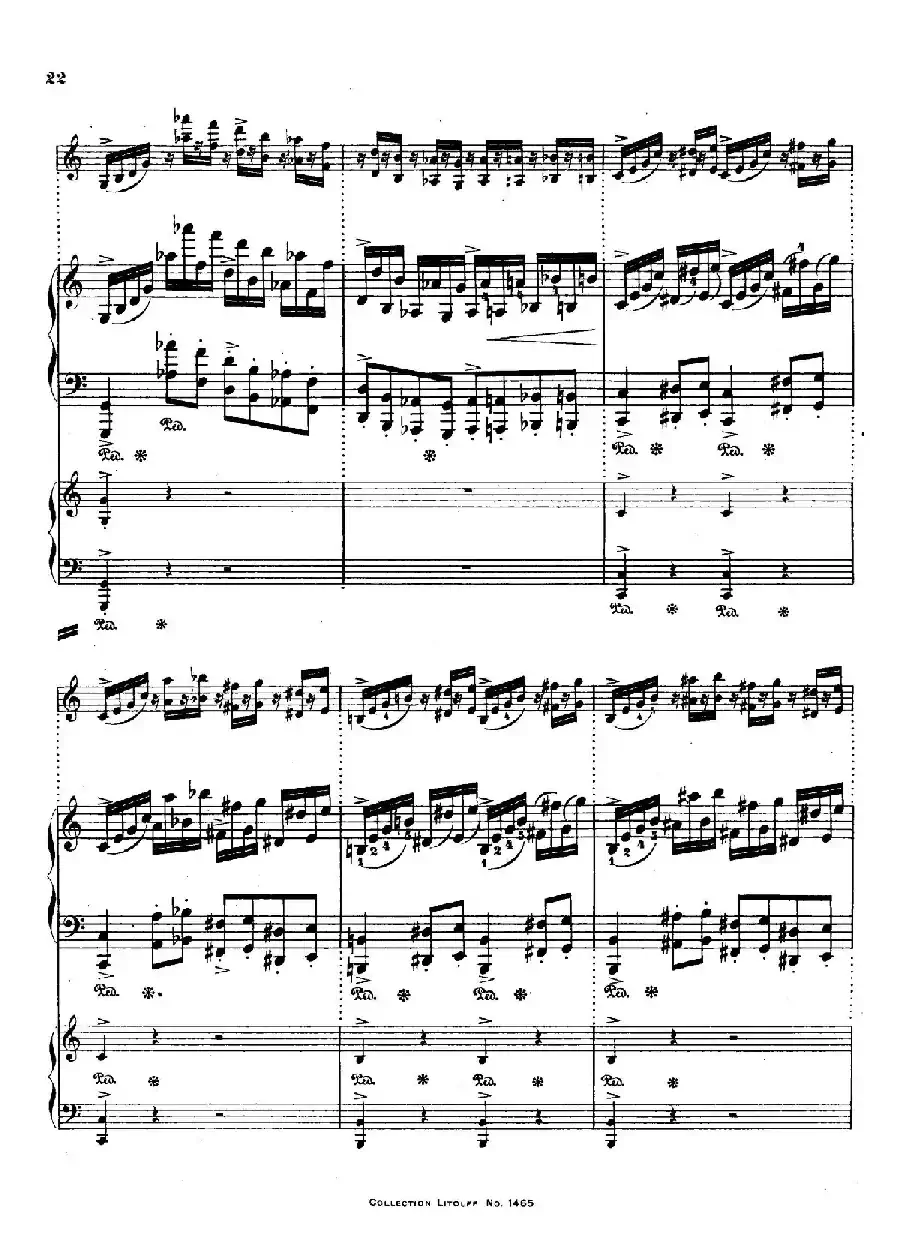 Piano Concerto No.1 in C Major Op.11,（C大调第一钢琴协奏曲·双钢琴）
