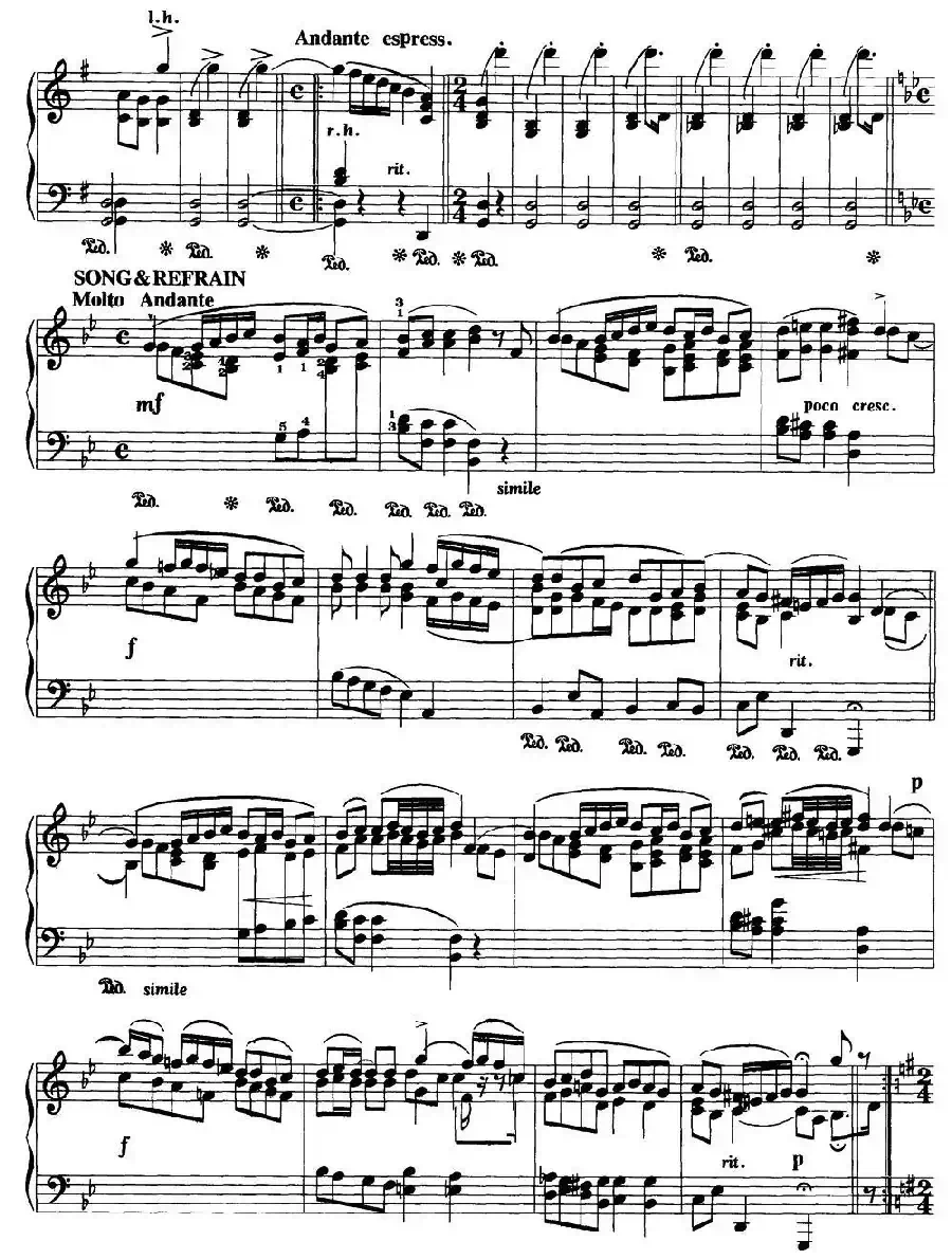 田园（西班牙舞曲第五号）