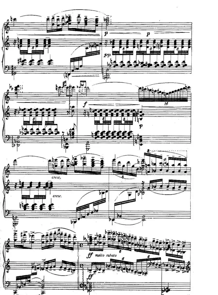 Six Préludes Exotiques Op·17（6首特色前奏曲·5）