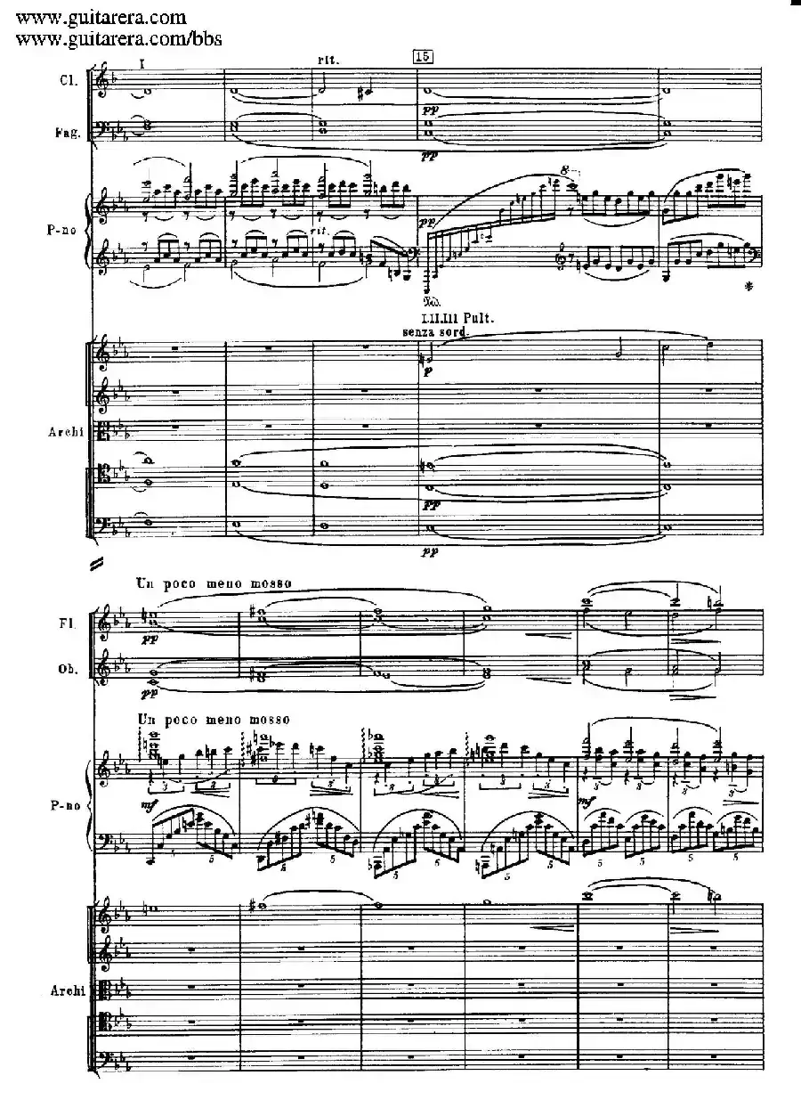 c小调第二钢琴协奏曲 Op.18（总谱·P37——45）