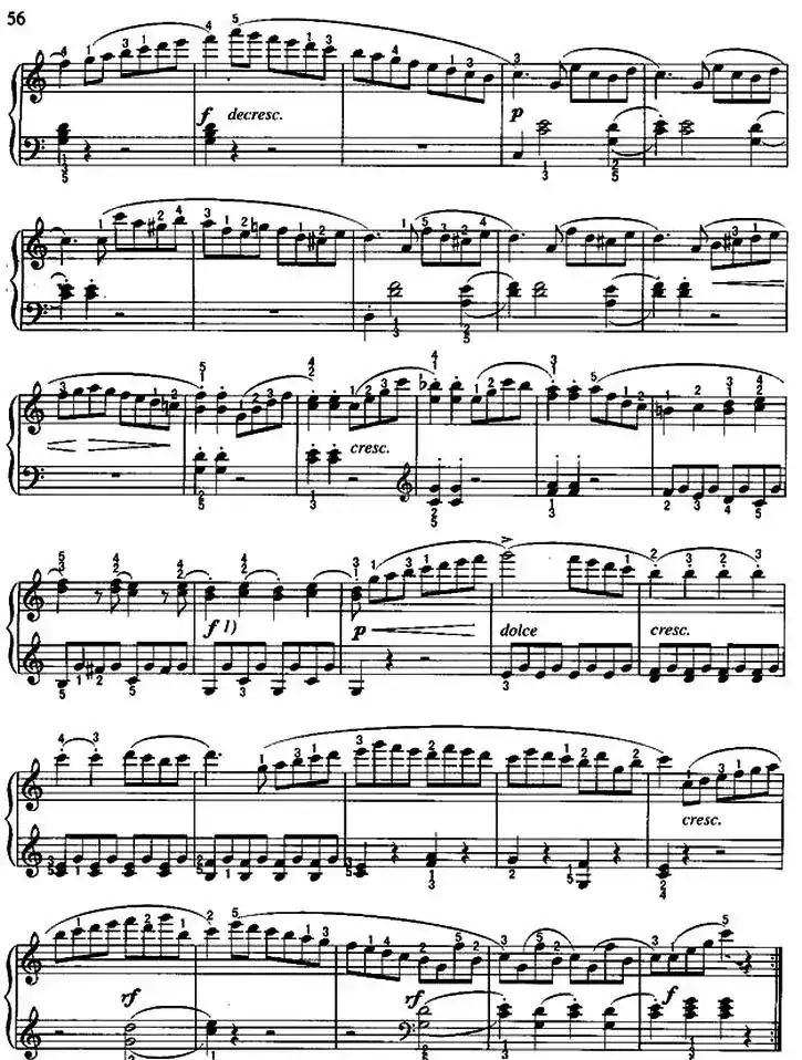 小奏鸣曲（Op.55 No.1）（库劳作曲版）