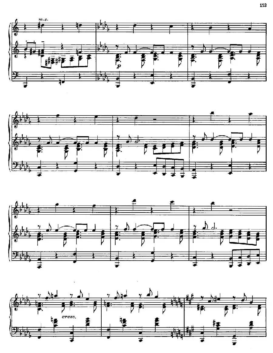 Prokofiev - Ten Pieces Op.12（普罗科菲耶夫-10首小品·8）