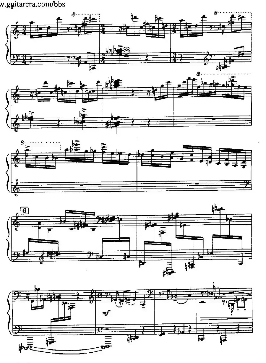 Piano Sonata（钢琴奏鸣曲· 第一乐章）