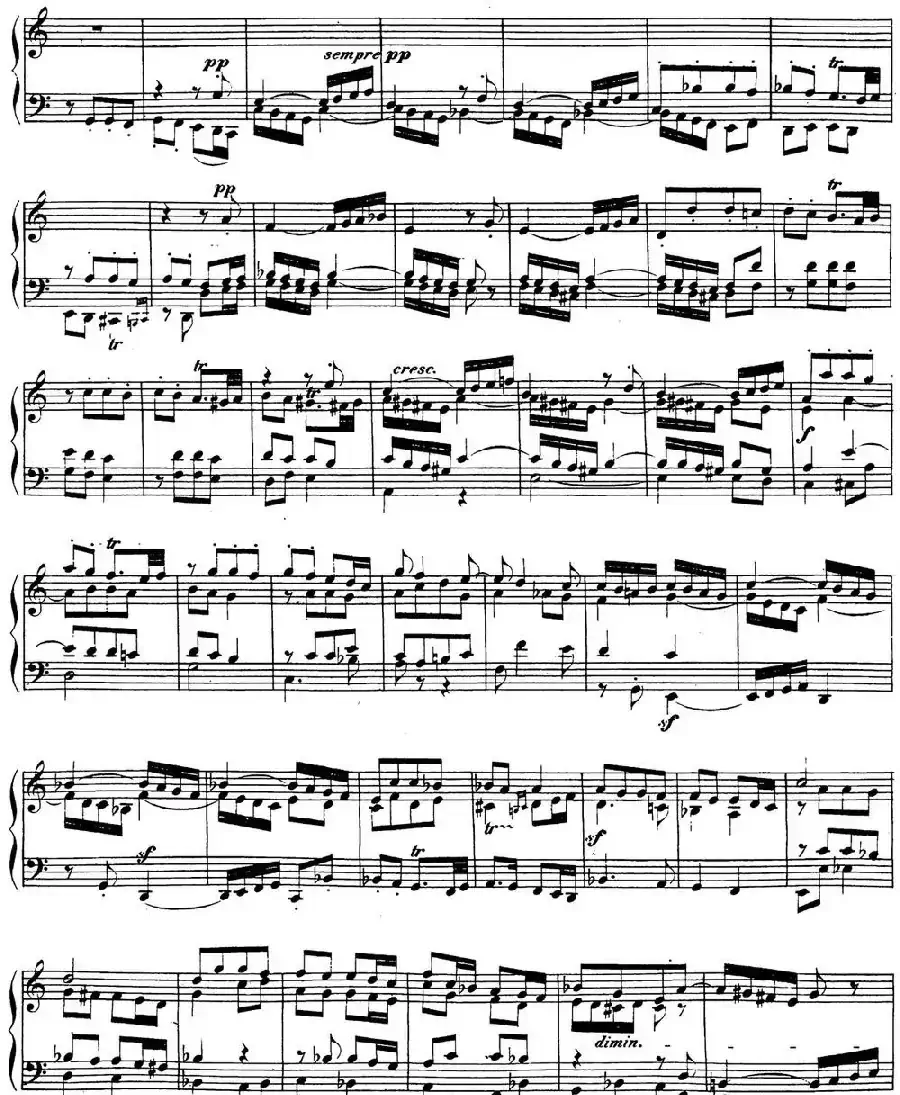 贝多芬钢琴奏鸣曲28 A大调 Op.101 A major