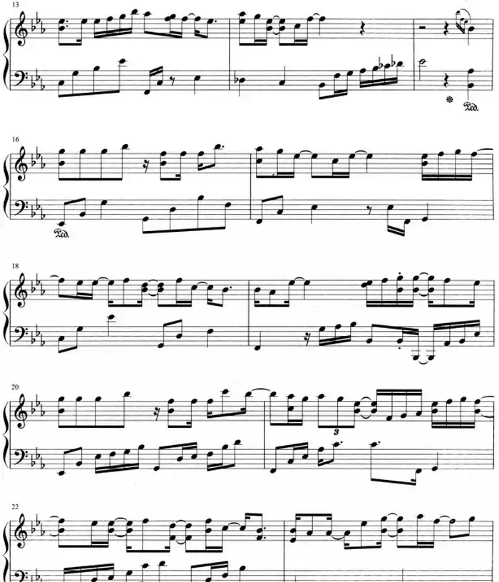流行歌曲改编的钢琴曲：我们就到这