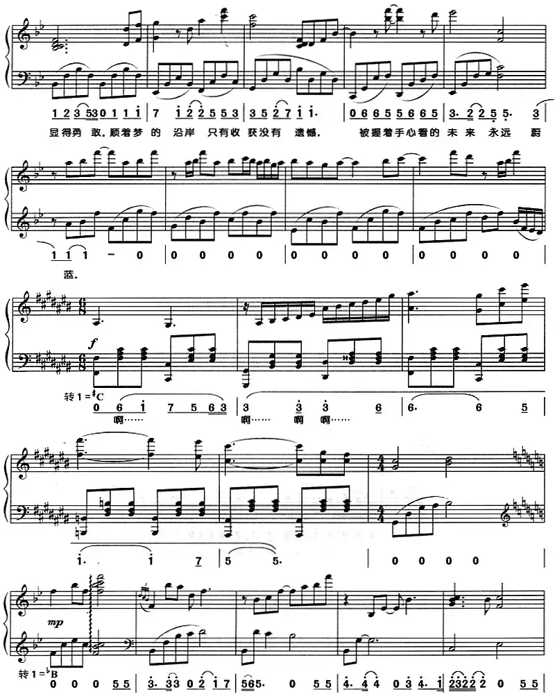 你是答案（钢琴弹唱）