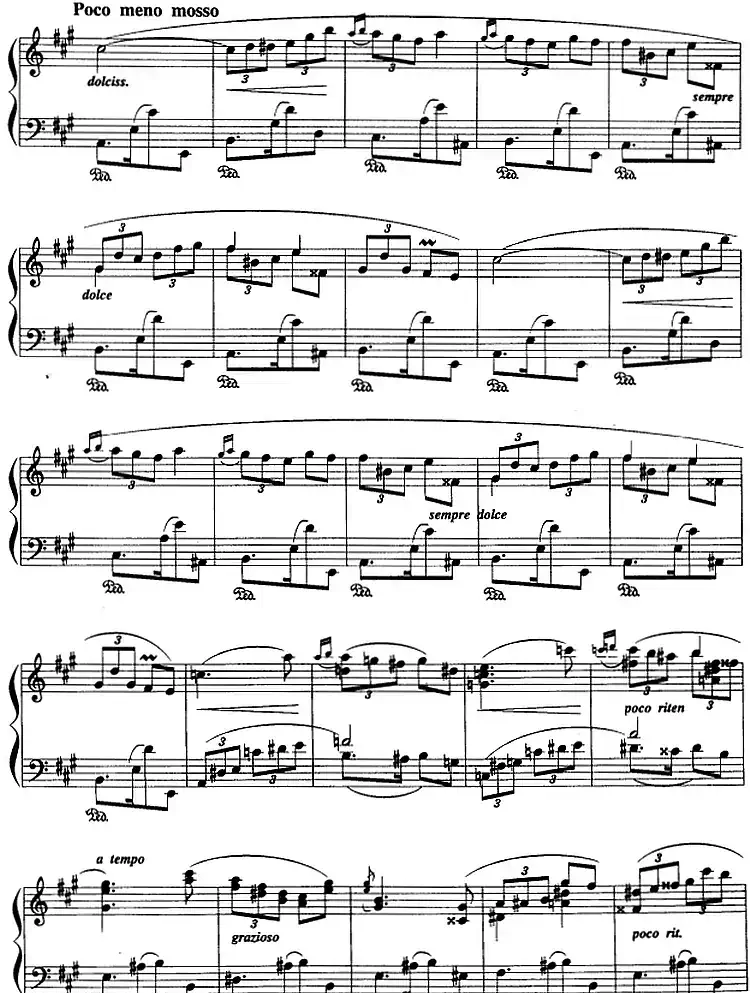 现代钢琴曲：27、探戈舞曲（Op.164，No.2）