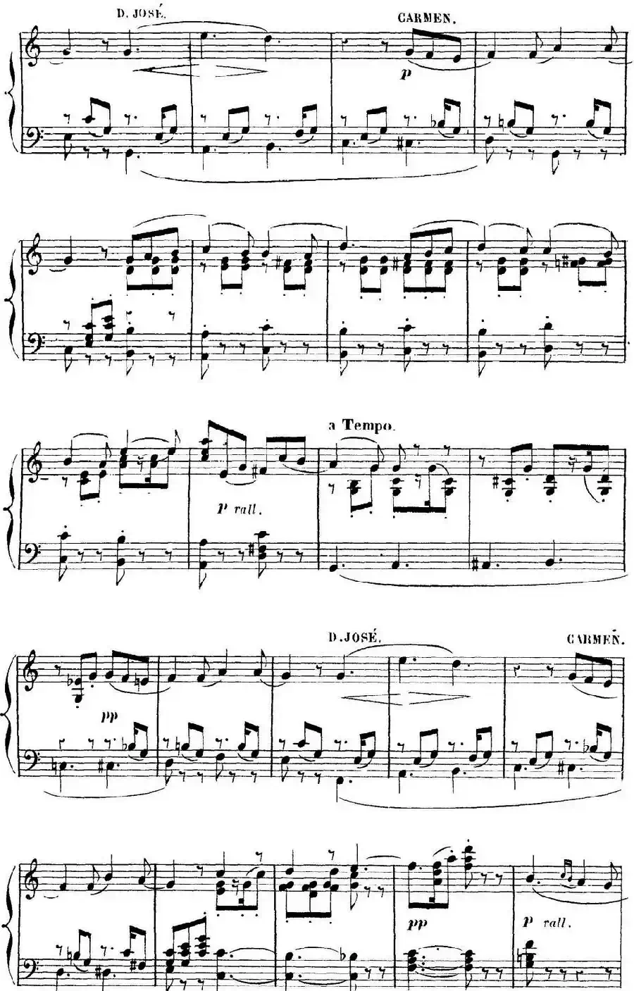 Carmen for Solo Piano（卡门全剧钢琴独奏版）（No.16）