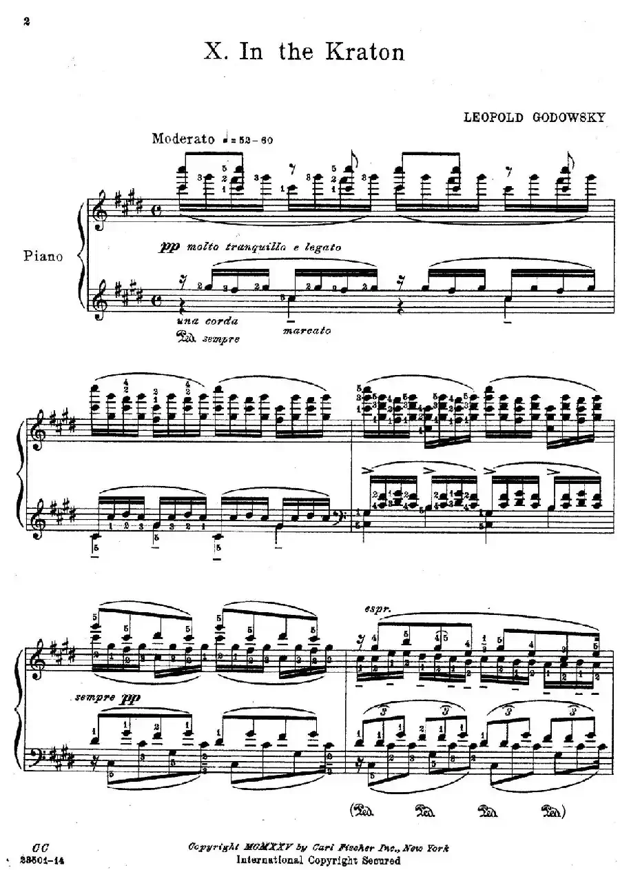 Java Suiten（爪哇组曲·Ⅹ）