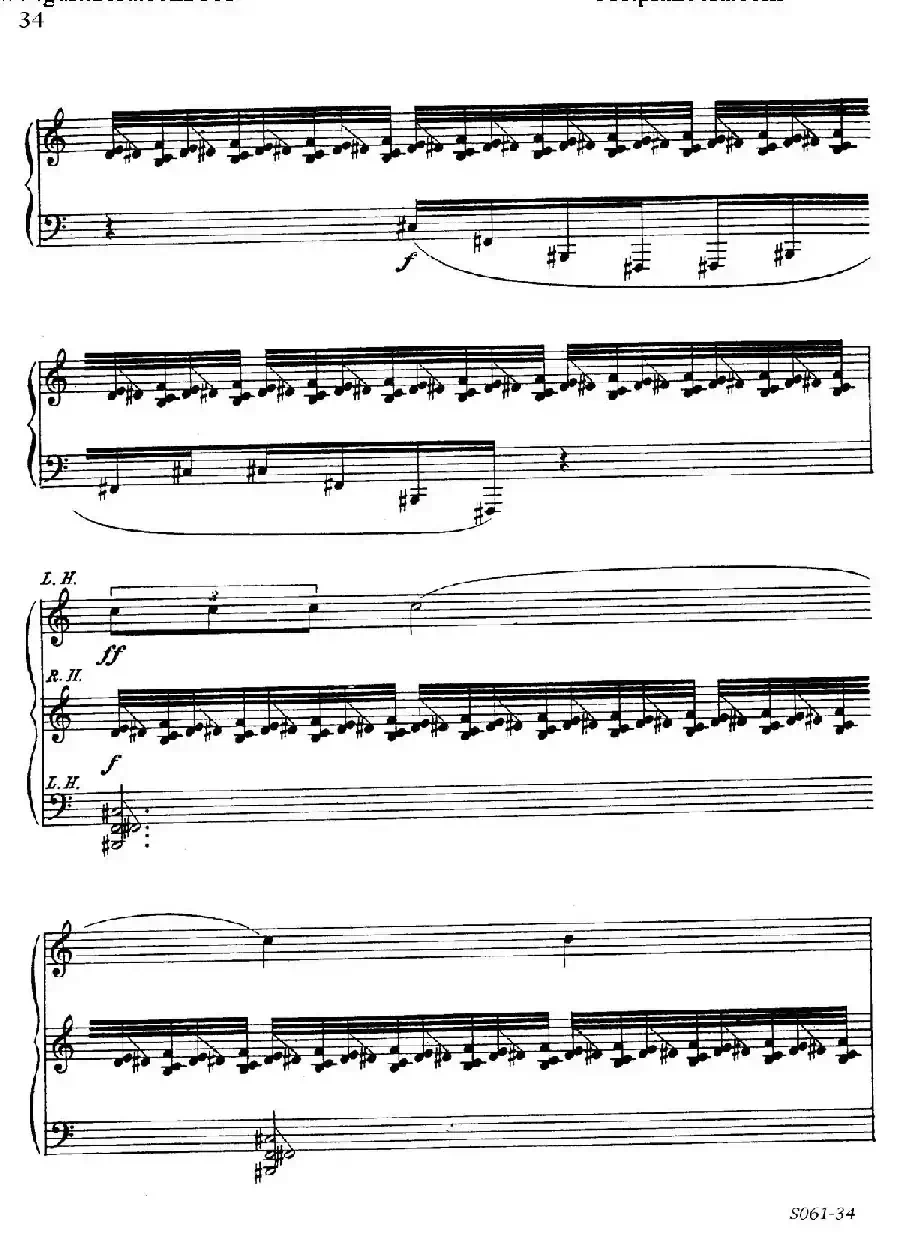 Poems of 1917 Op.41（1917之诗 8. 战争）