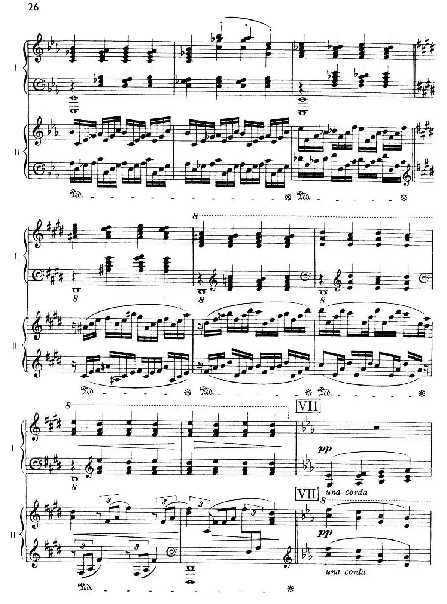 The Planets Op.32（双钢琴）（行星·第二乐章 金星—和平使者）