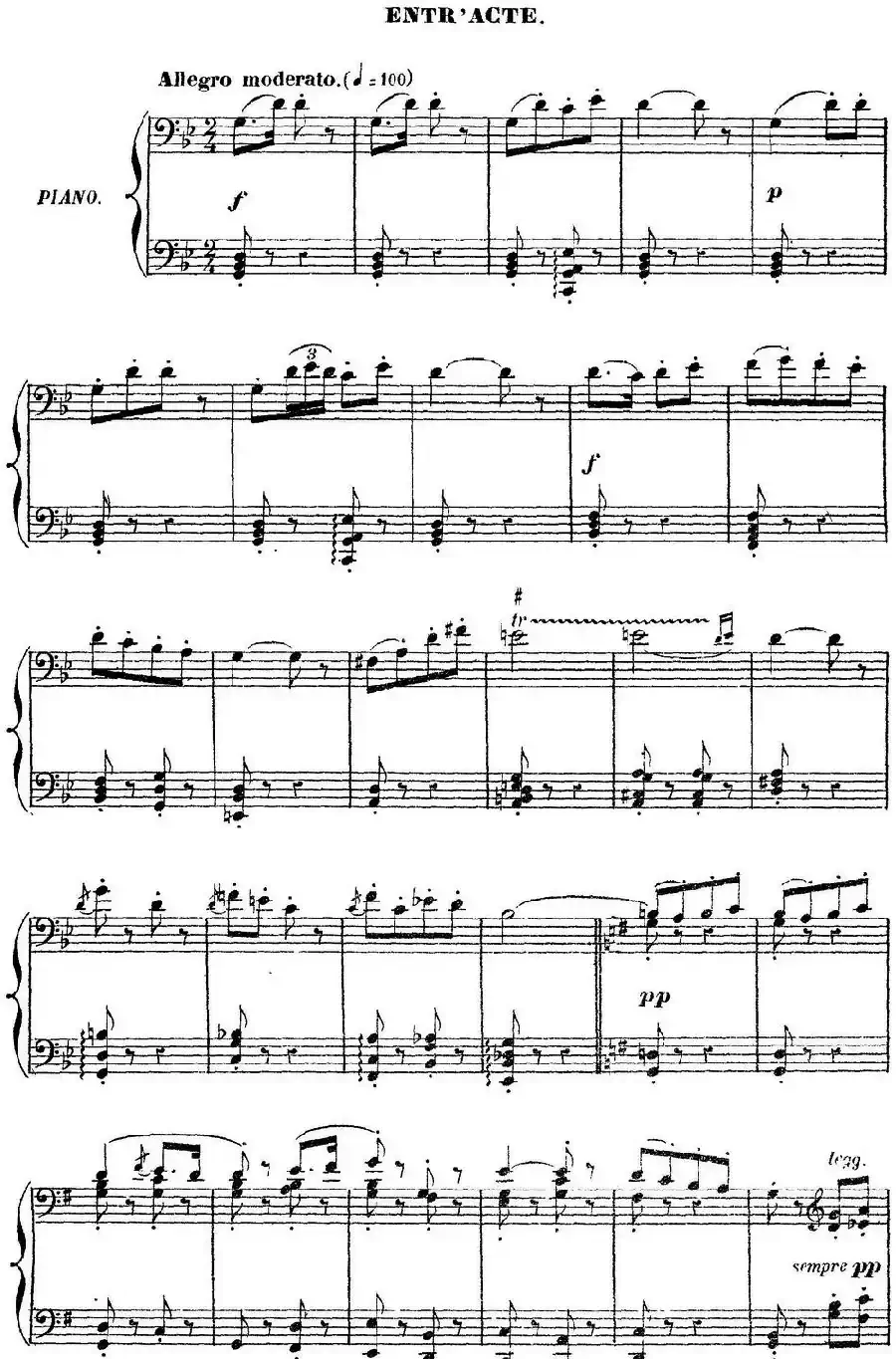 Carmen for Solo Piano（卡门全剧钢琴独奏版）（No.11）