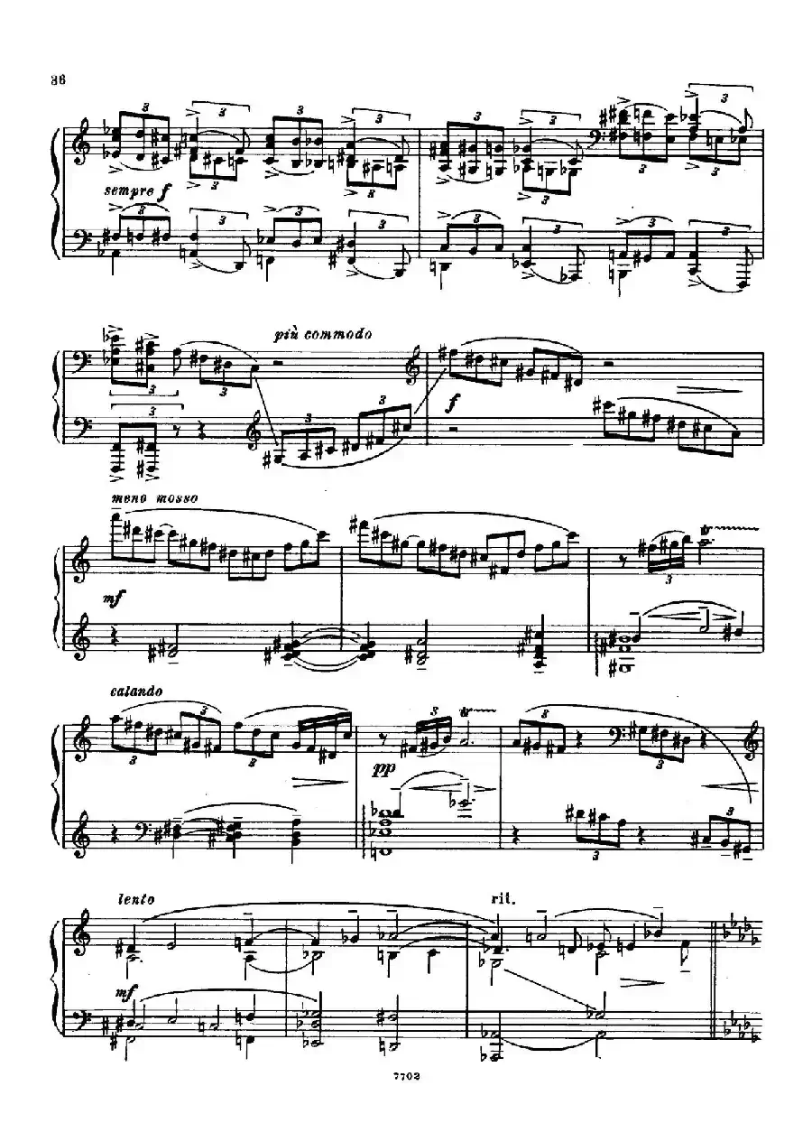 升f小调第一钢琴协奏曲 Op.1（双钢琴版）