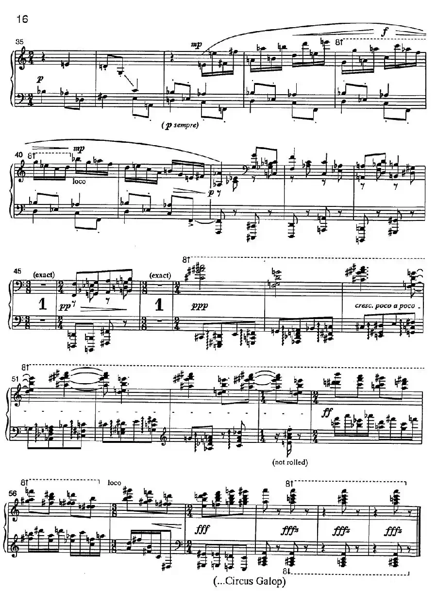 Nine Bagatelles （9首小品）（Ⅸ）