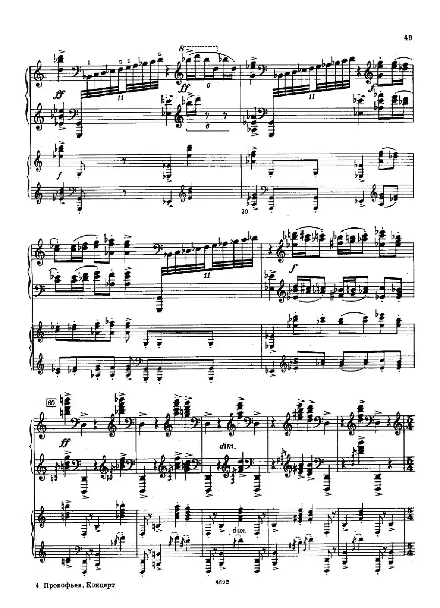Piano Concerto No.2 in g Minor Op.16（g小调第二钢琴协奏曲·Ⅲ·双钢琴）