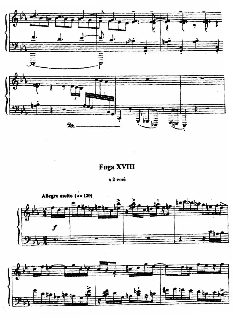 24 Preludes and Fugues Op.82（24首前奏曲与赋格·18）