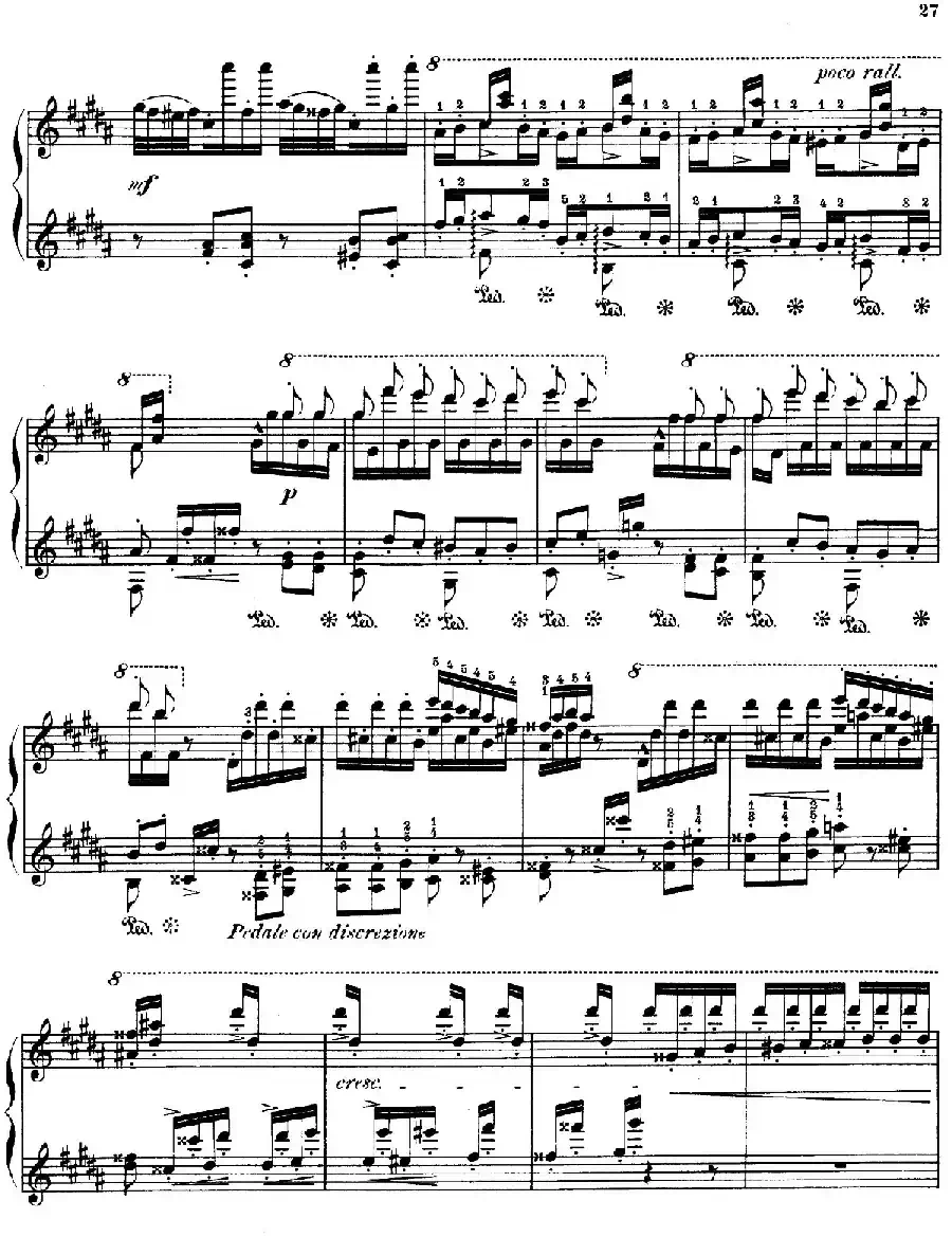 Paganini Etudes No.3 in G# （6首帕格尼尼大练习曲之Ⅲ）