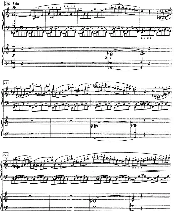 钢琴教程第八级 大型乐曲（C大调第一钢琴协奏曲 Op.15 第一乐章）