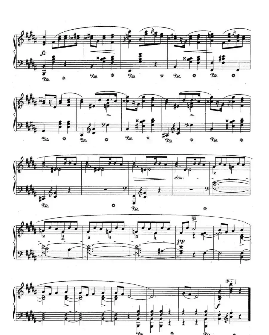 Trois Mazurkas Op·63（3首玛祖卡舞曲-1）