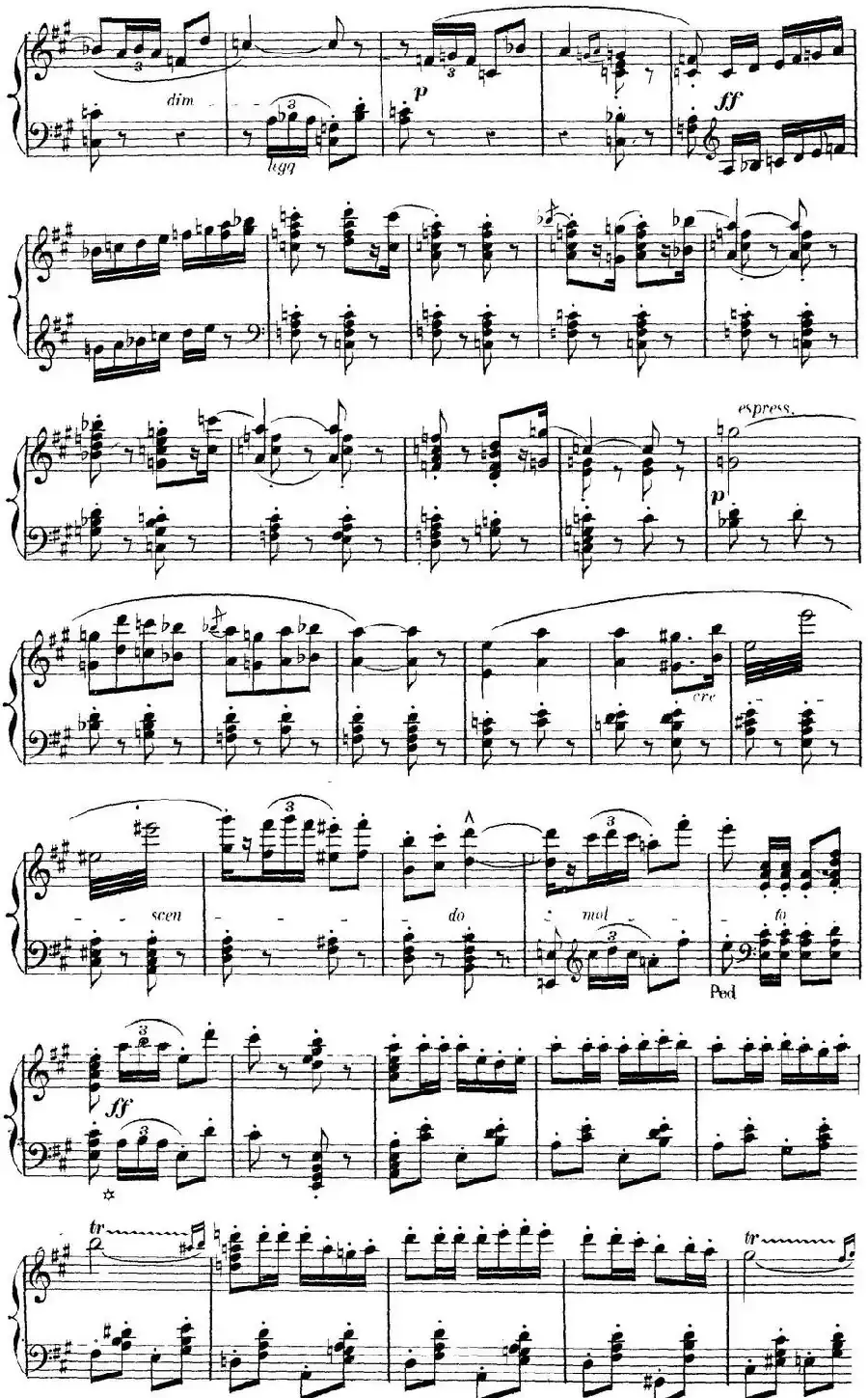 Carmen for Solo Piano（卡门全剧钢琴独奏版）（No.1）