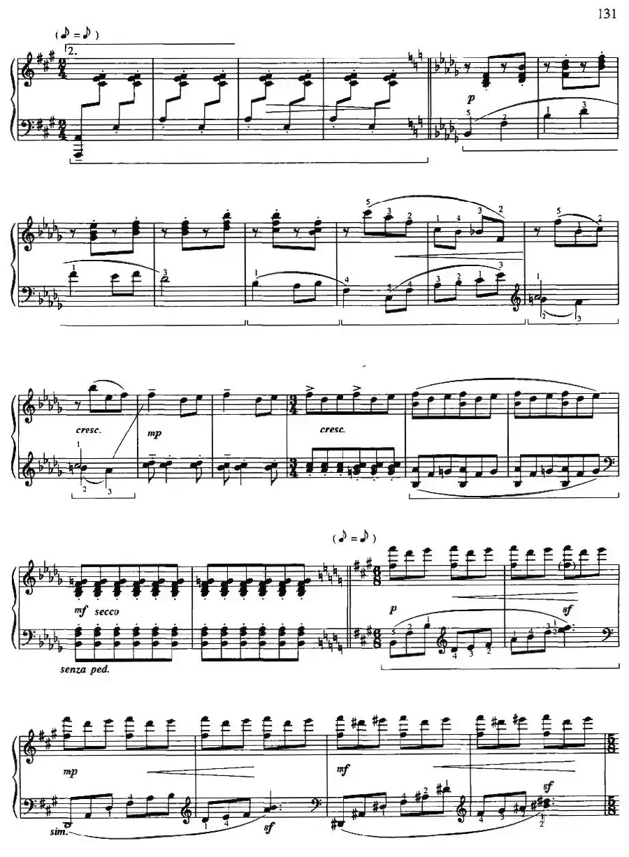 小奏鸣曲（献给—今日的孩子、明日之栋梁）（3）