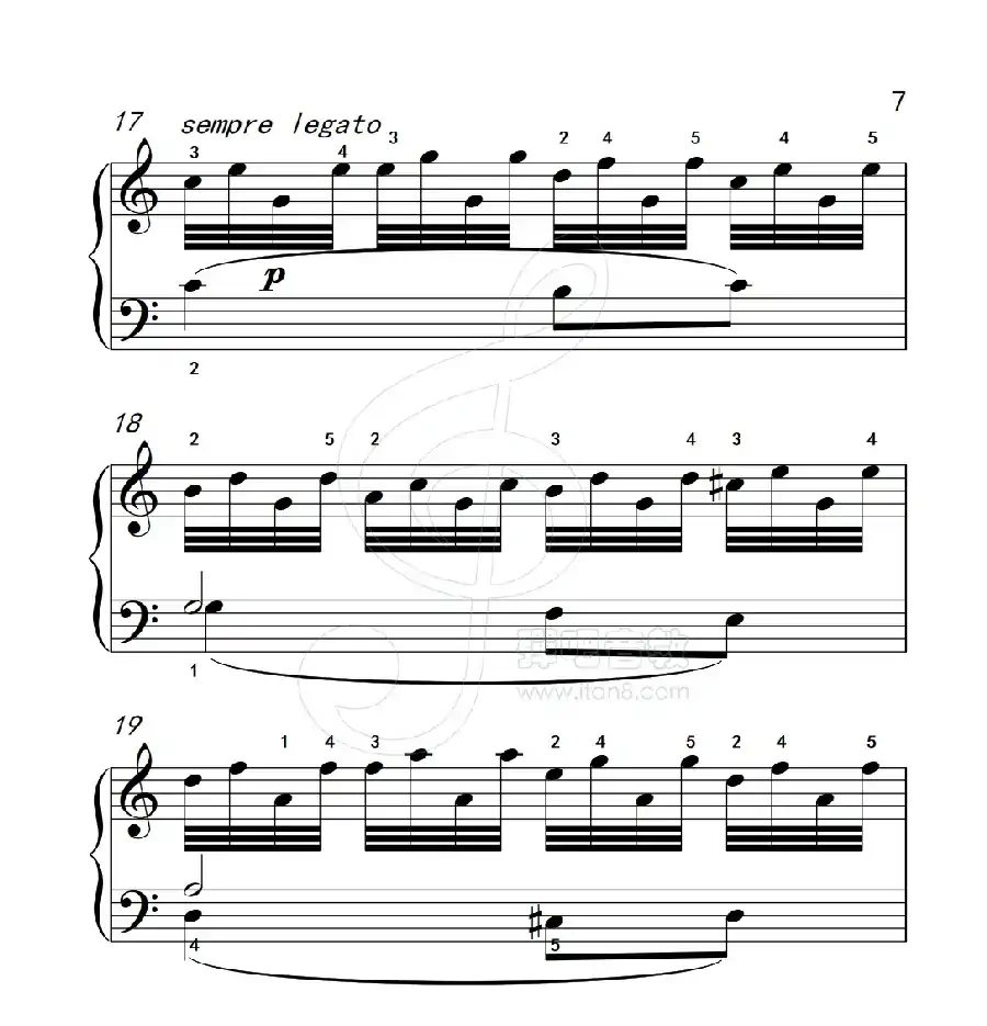 练习曲 3(克拉莫钢琴练习曲60首)