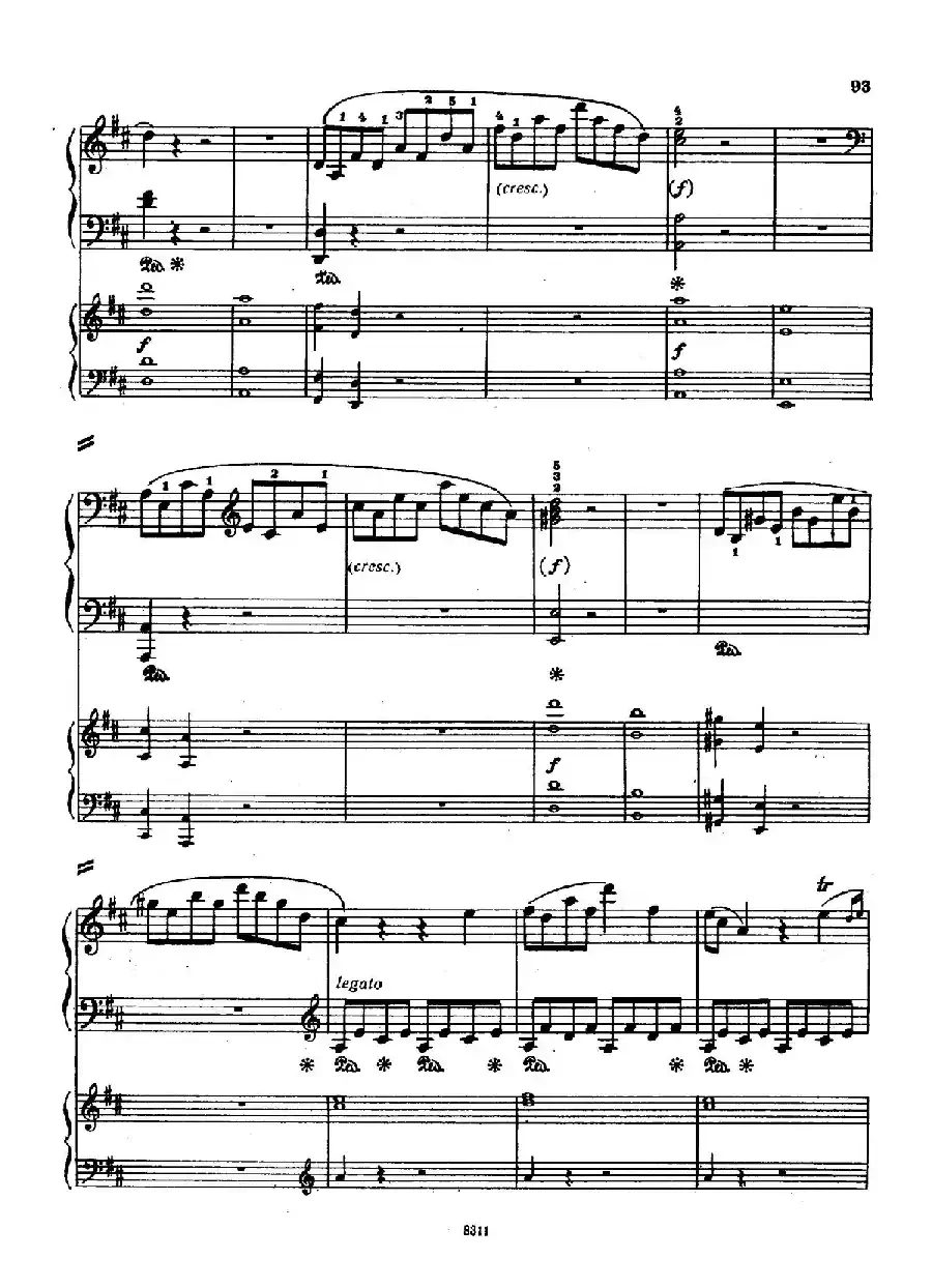 Concerto no 5 K 175 - 2 Piano（Ⅲ）