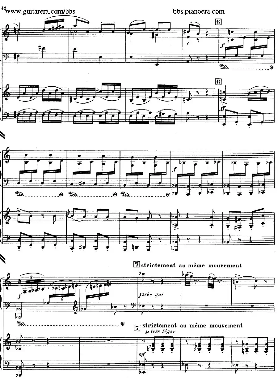 Piano Concerto in c-sharp Minor（升c小调钢琴协奏曲·第三乐章）