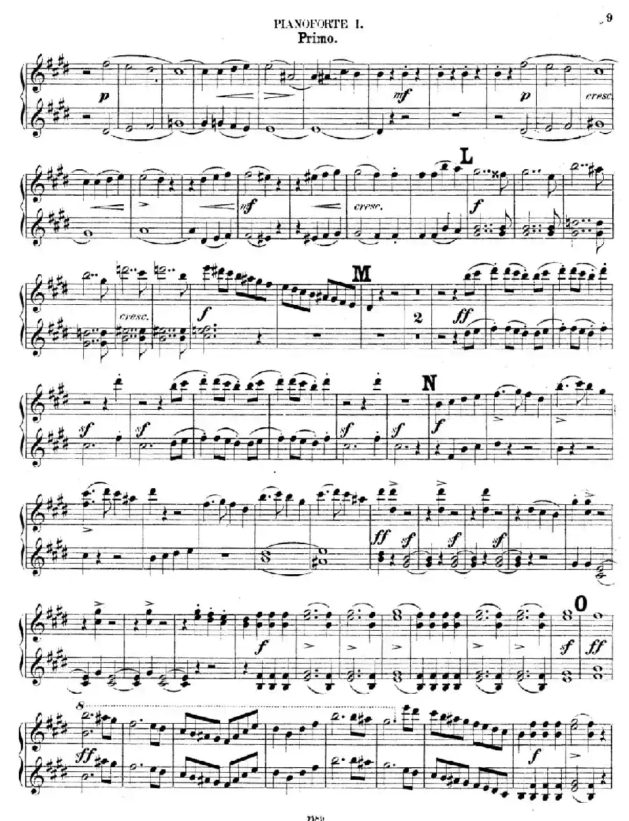 Ein Sommernachtstraum Overture Op.21（仲夏夜之梦序曲·八手联弹版）