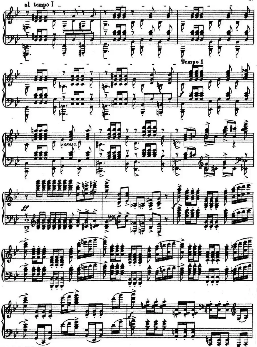 10 Preludes Op.23（拉赫玛尼诺夫10首前奏曲·Ⅴ）