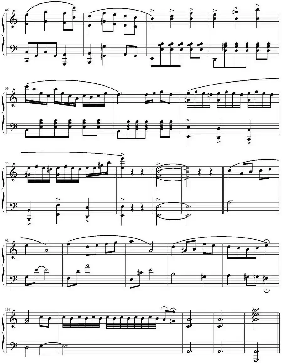 Tears in Minuet(《来自星星的你》BGM.11)