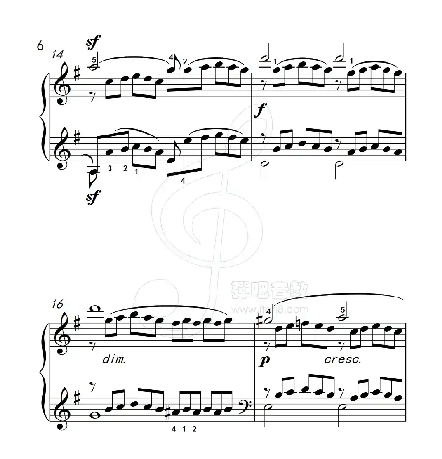 练习曲 2(克拉莫钢琴练习曲60首)