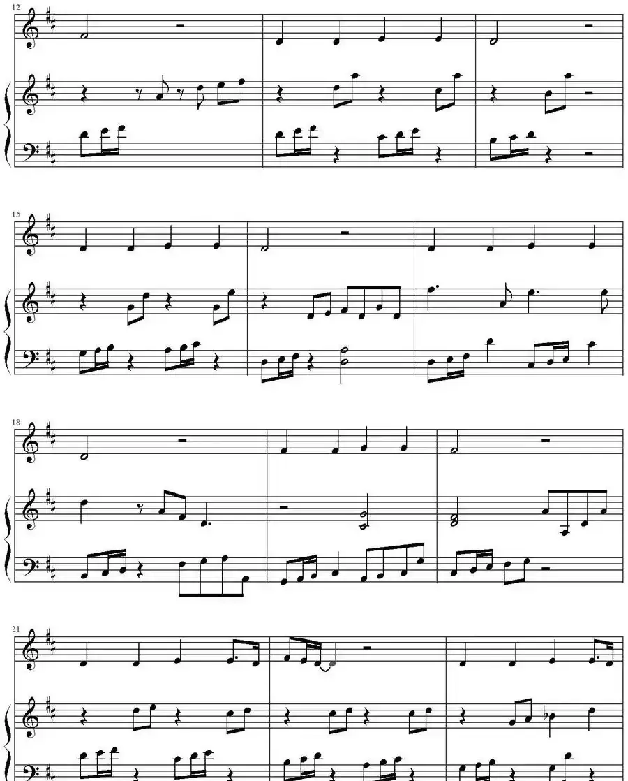 调色盘 （钢琴伴奏谱）