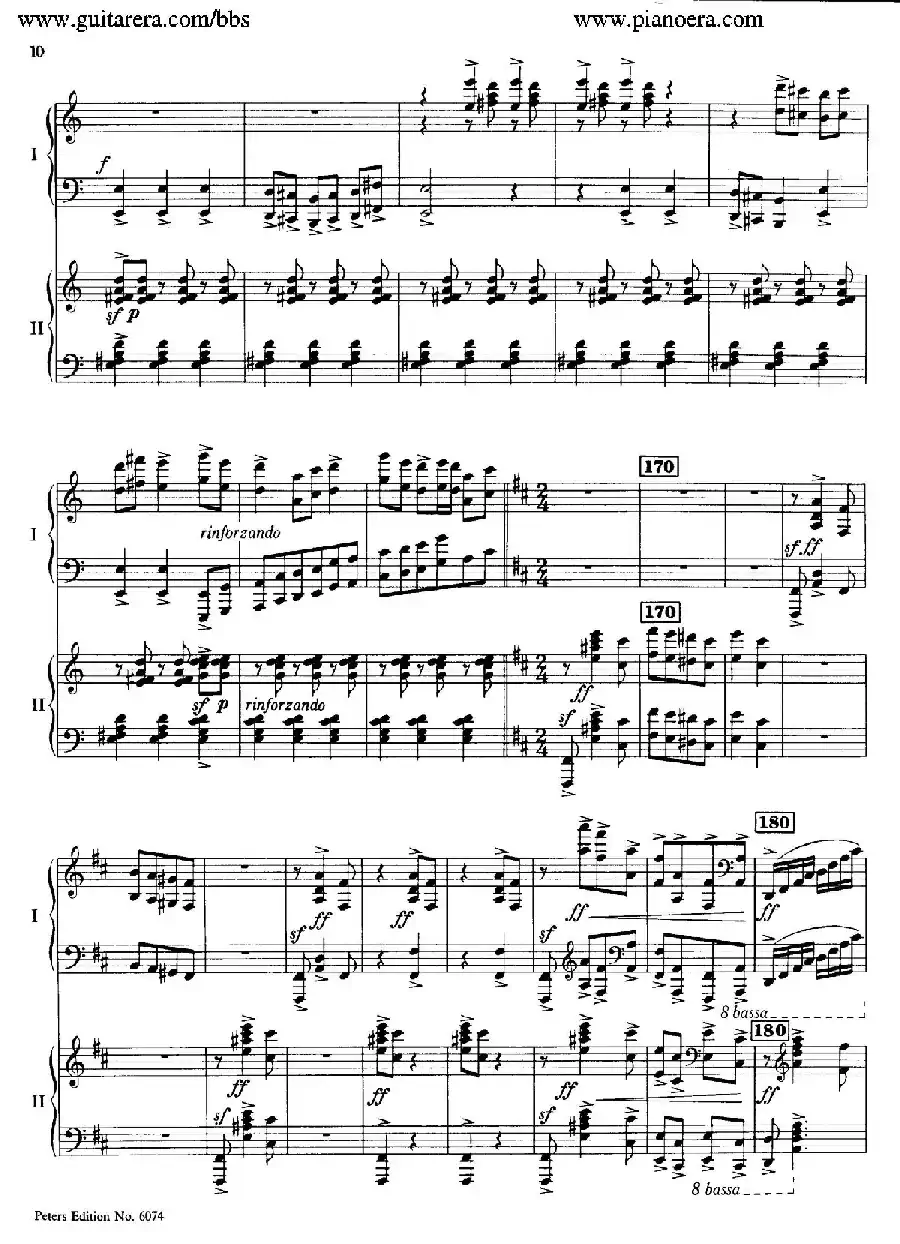 Rondo in D Major Op.87a（D大调回旋曲·双钢琴）