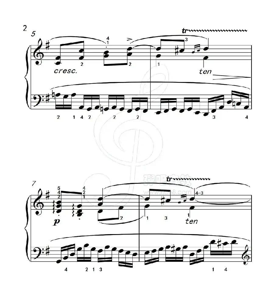 练习曲 22(克拉莫钢琴练习曲60首)