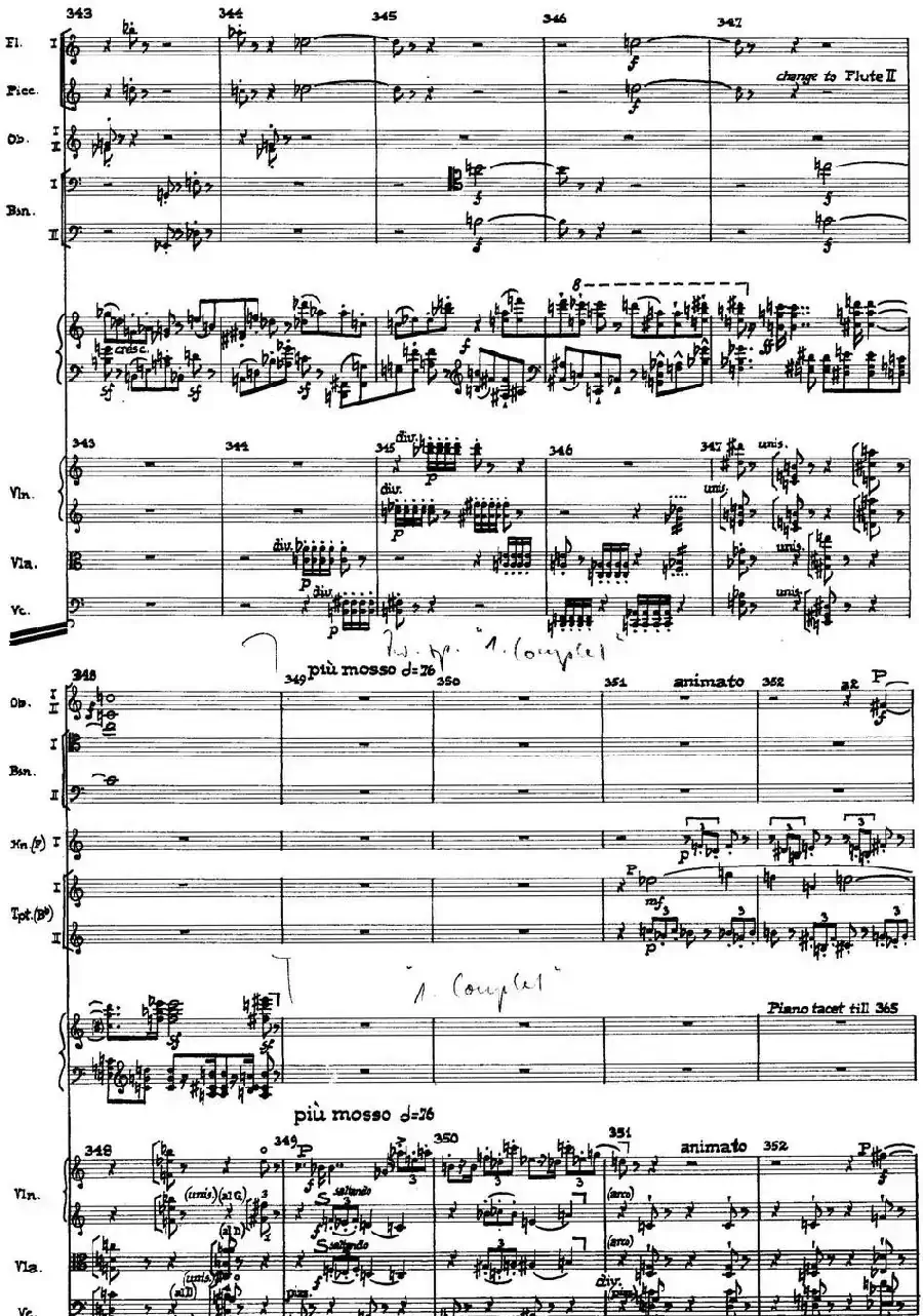 Piano Concerto Op.42（钢琴协奏曲总谱P35-66）