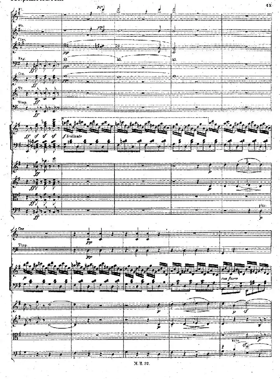 Piano Concerto No.1 in g Minor Op.25（g小调第一钢琴协奏曲·总谱）