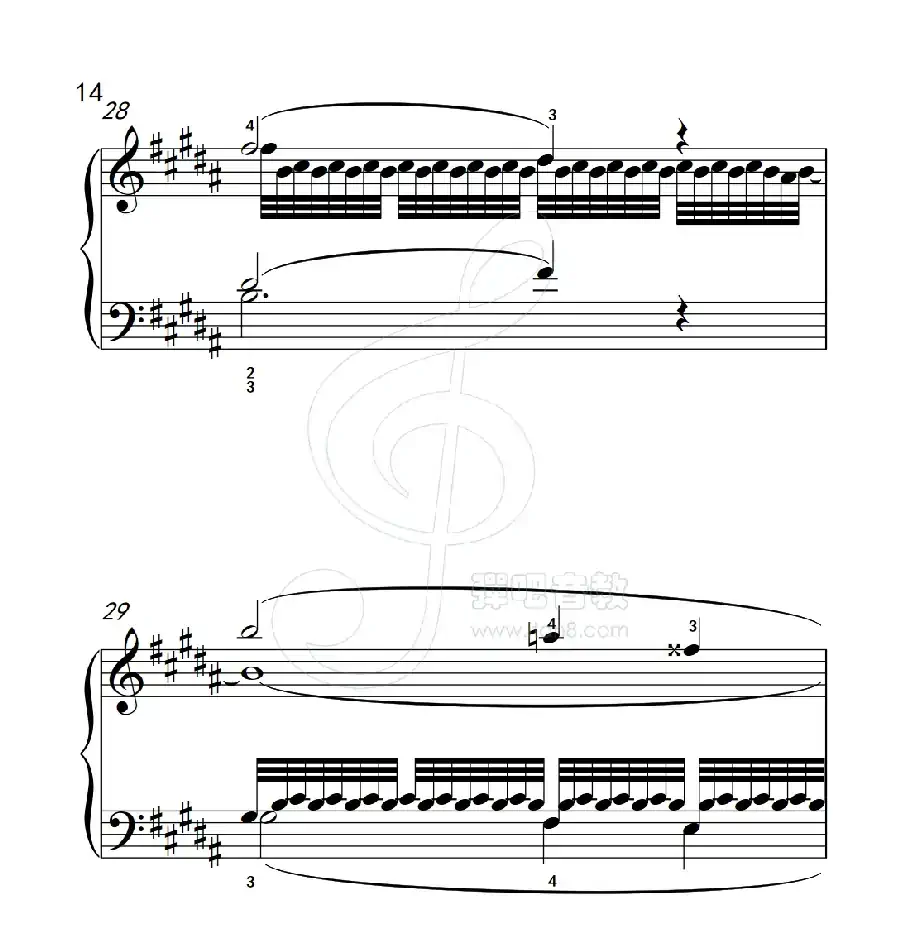 练习曲 15(克拉莫钢琴练习曲60首)