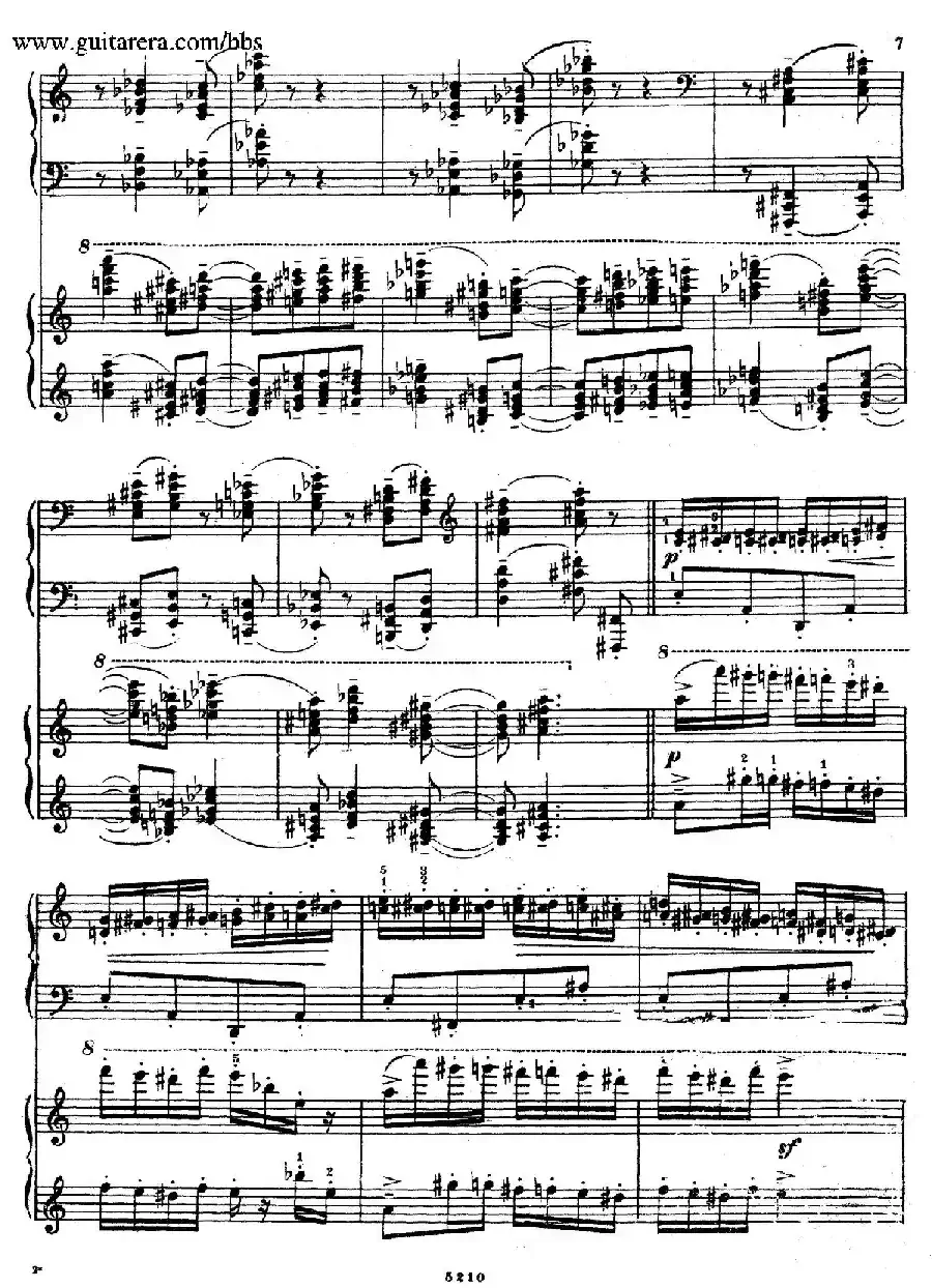 Variation on a Theme by Paganini（帕格尼尼主题变奏曲·双钢琴）