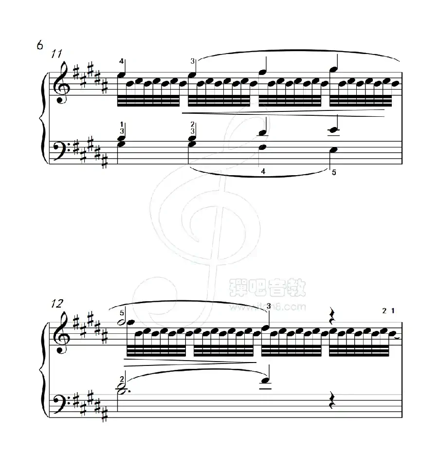 练习曲 15(克拉莫钢琴练习曲60首)