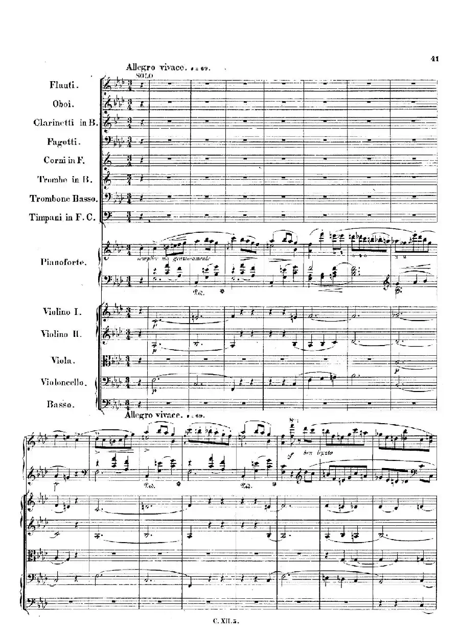 Piano Concerto No.2 in f Minor Op.21（f小调第二钢琴协奏曲·总谱）