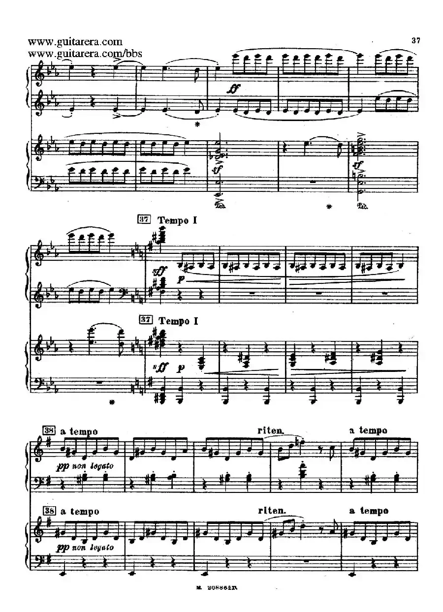 第二双钢琴组曲 Suite for Two Pianos No.2 Op.17（2. 圆舞曲 Valse）