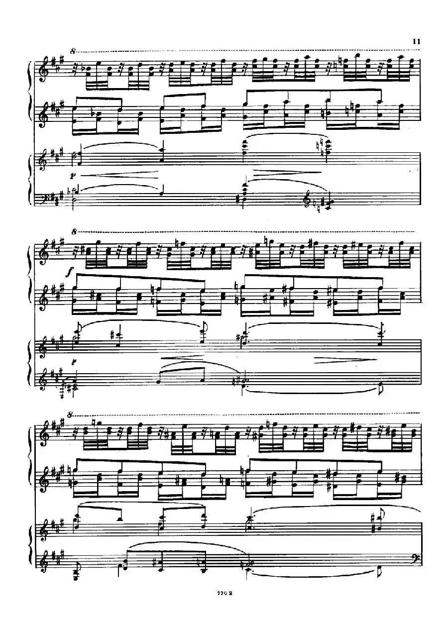升f小调第一钢琴协奏曲 Op.1（双钢琴版）