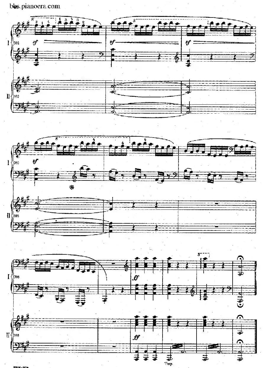 Grand Fantasy on Polish Airs Op.13（华丽的波兰民歌幻想曲·双钢琴版）