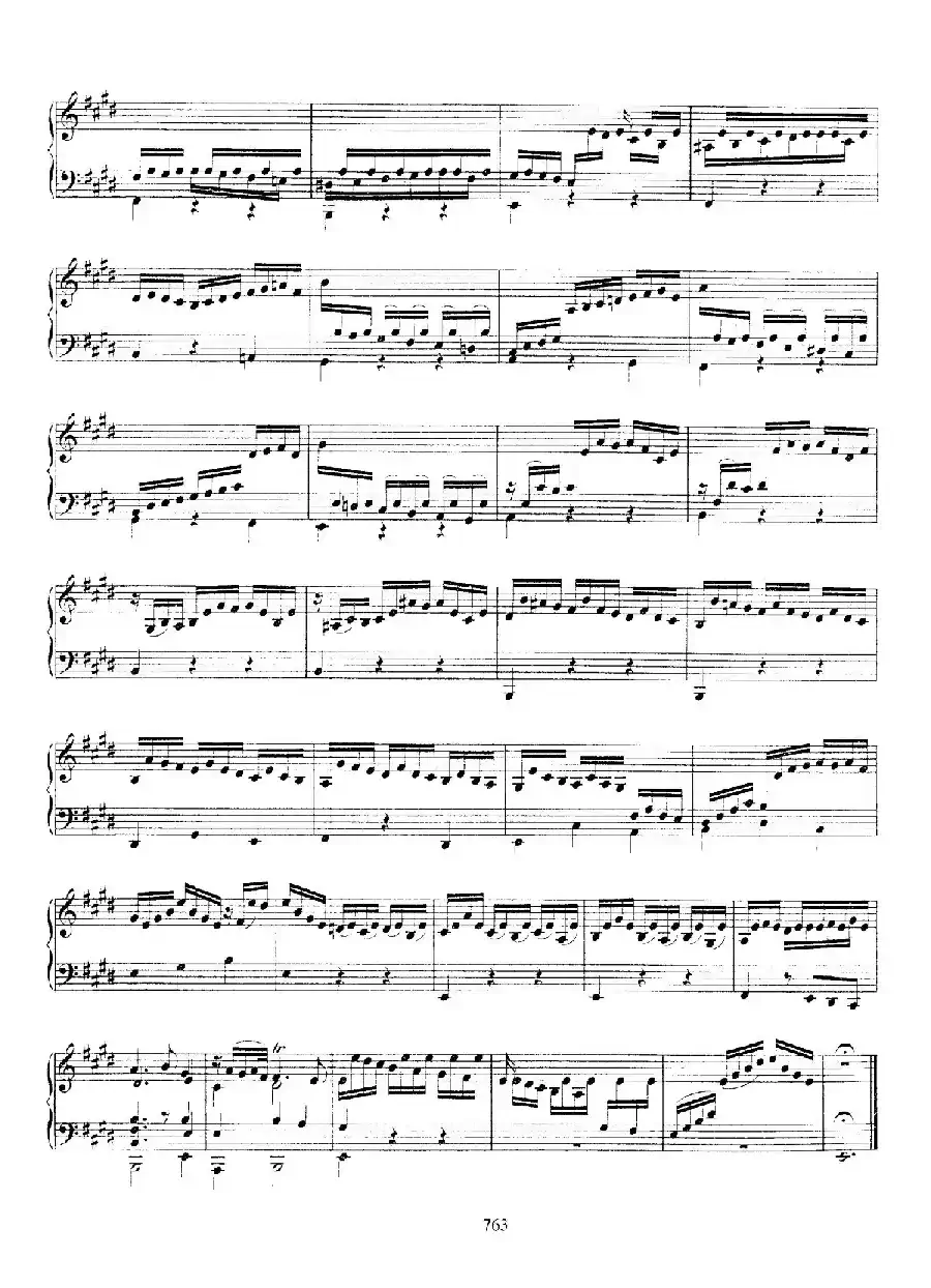 Partita in E Major BWV 1006a（E大调第三无伴奏小提琴组曲·钢琴独奏版）