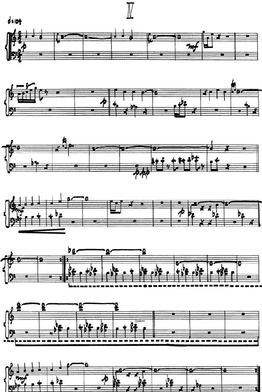 为加料钢琴而作的奏鸣曲与间奏曲（4）