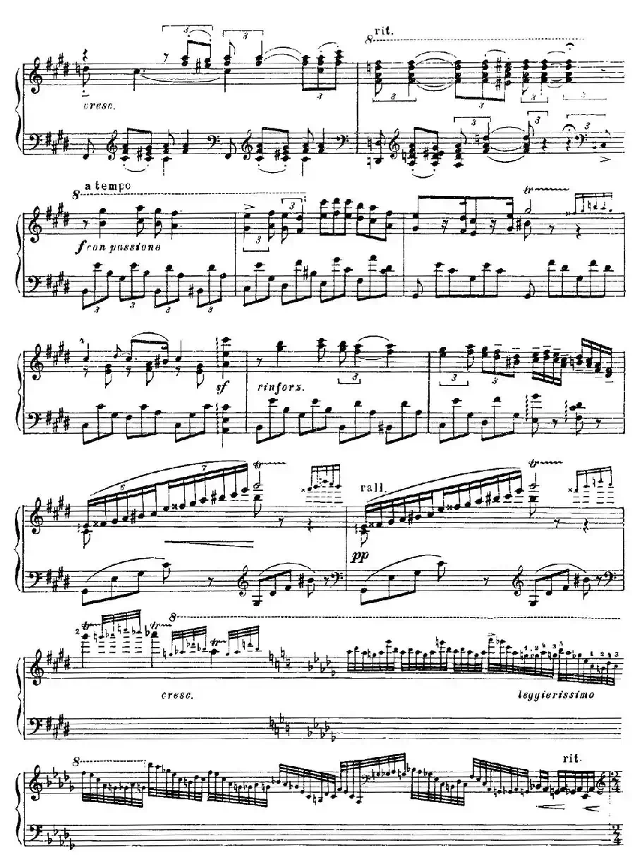 19 Rhapsodies Hongroises S.244  No.1（19首匈牙利狂想曲·第1首）