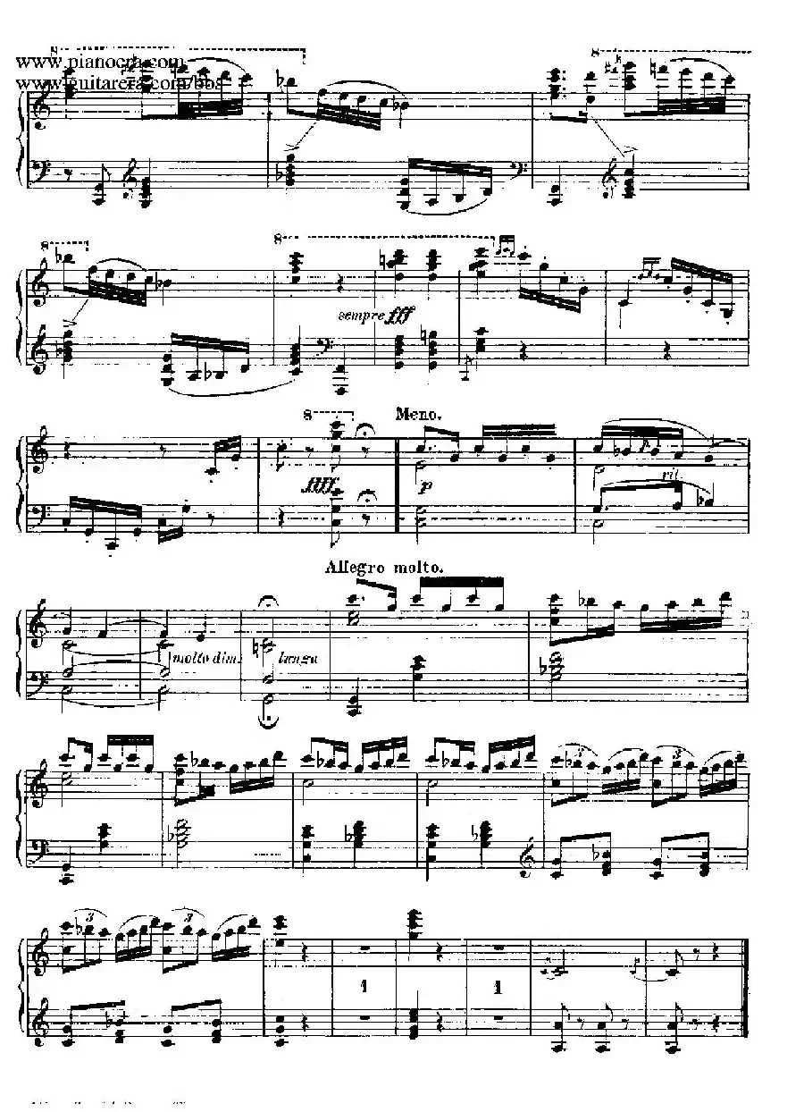 12 Spanish Danses Op.37（12首西班牙舞曲·8）