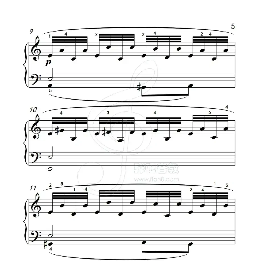 练习曲 3(克拉莫钢琴练习曲60首)